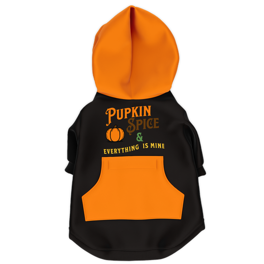🐶 Pupkin Spice & Everything Is Mine – Fall Dog Hoodie copy